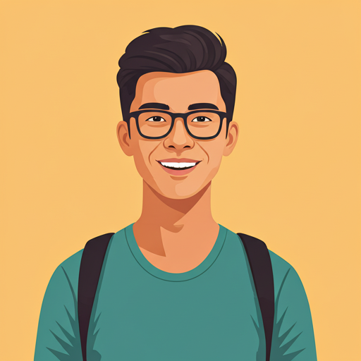 Portrait of a happy tourist